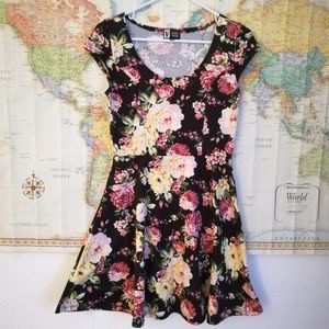 Floral Short Dress